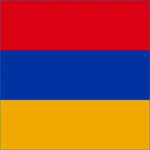 Flag of Armenia with red, blue, and orange stripes for Armenia travel eSIM and data roaming