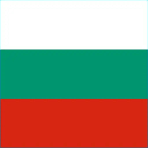 Flag of Bulgaria with green, white, and red stripes for Bulgaria Travel eSIM connectivity