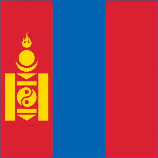 Flag of Mongolia with Mongolia eSIM Travel Data Roaming for easy connectivity